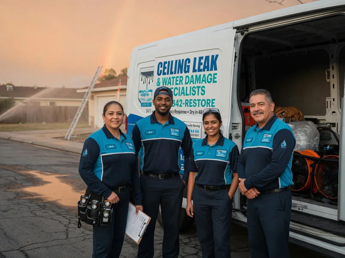 Ceiling Leak Cleanup company in Needmore, PA